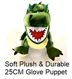 Dinosaur Hand Puppet – Plush Glove Puppet for Kids, Boys & Girls, Perfect for Imaginative Play, Storytelling, and Motor Skill Development